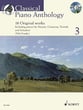 Classical Piano Anthology #3 piano sheet music cover